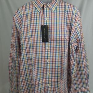 Tricots St Raphael mens XL Button down NWT